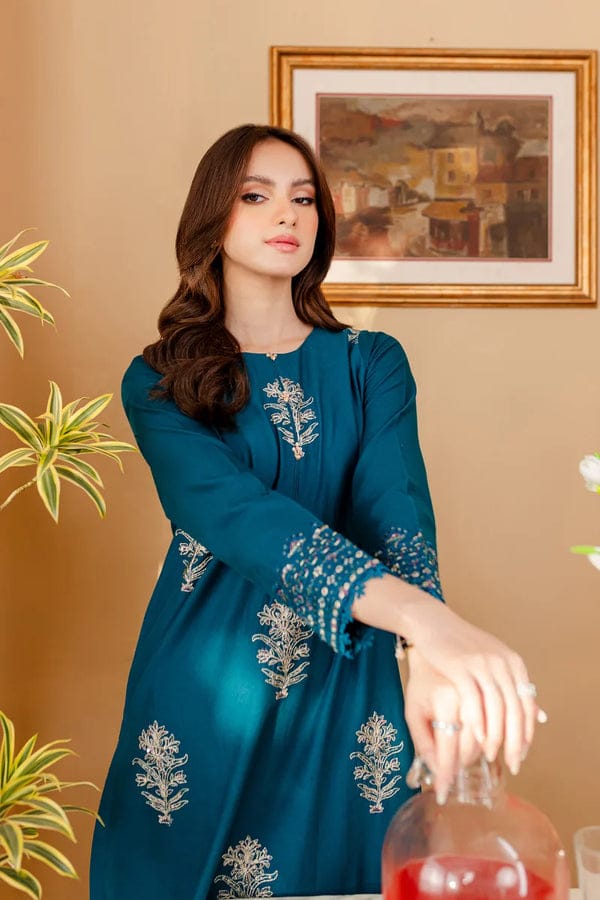 Rohini – Silk 2-Piece Set with Shirt & Palazzo | Luxe Shine for Any Occasion